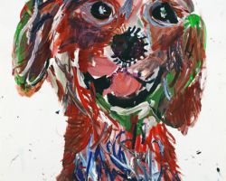 04 05421 My Dog III   Ping Lian Yeak   Painted At Age 11