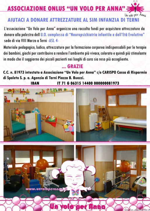 Raccolta Fondi per palestra sim infanzia